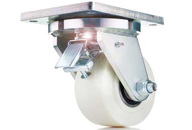 Application of heavy casters Application of heavy casters