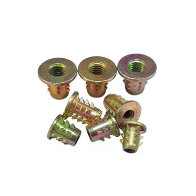 Threaded Inserts for Wood with Bolts